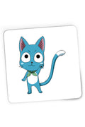 Mousepad Gaming Fairy Tail Happy Cat Ninja City Mustang, 21x19 cm