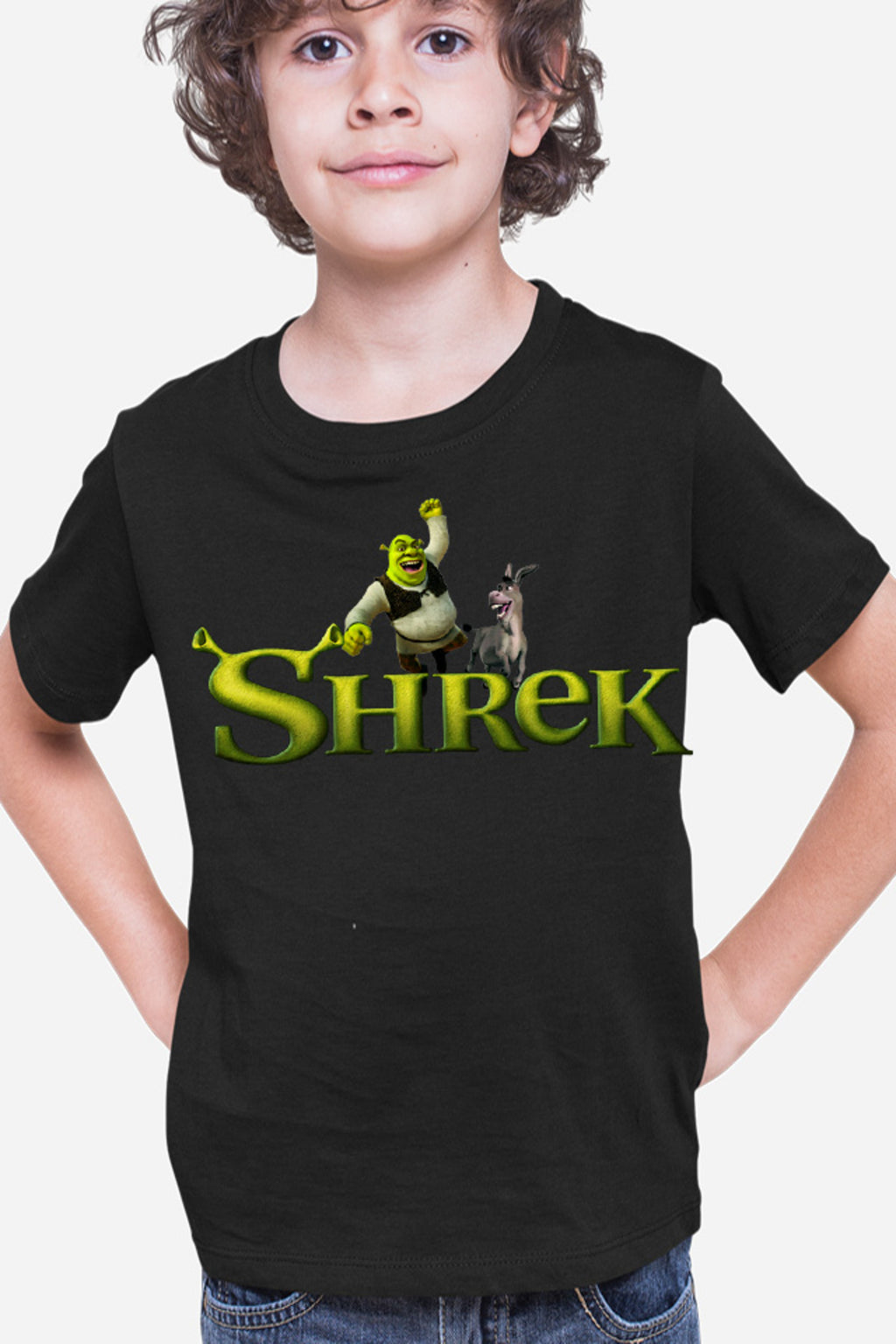 Tricou copii Shrek Logo Donkey Funny Action Comedy