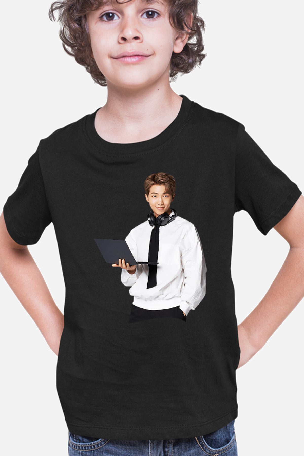 Tricou copii BTS Kim Nam-joon RM Rapper Main Smart Disastrous