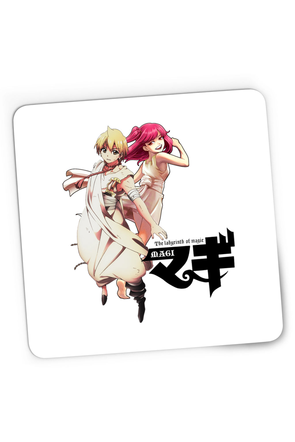 Mousepad Gaming Magi The Labyrinth of Magic Ringke Morgiana Heroes, 21x19 cm
