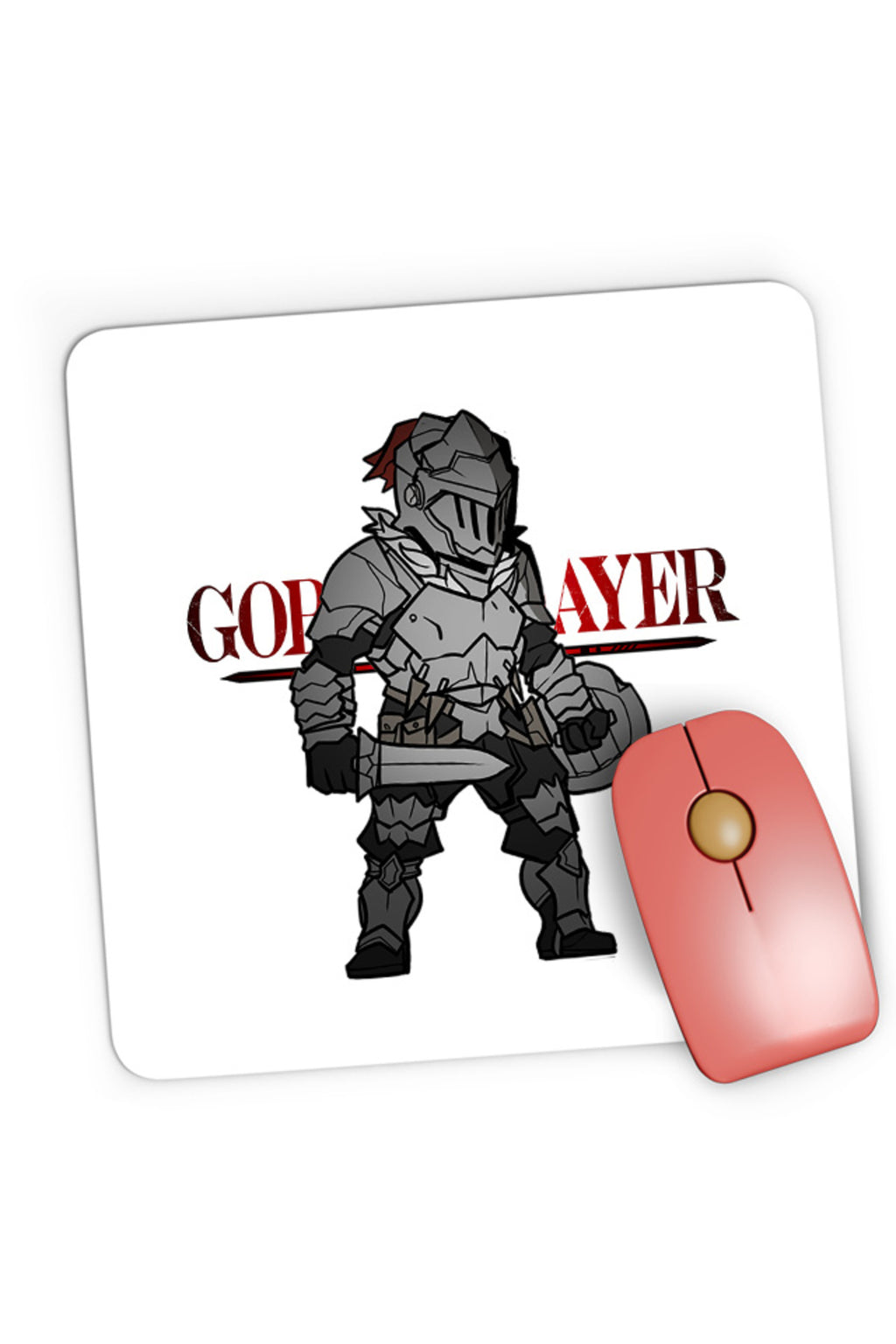 Mousepad Gaming Goblin Slayer Chibi Silver Order Light Novel Cosplay, 21x19 cm