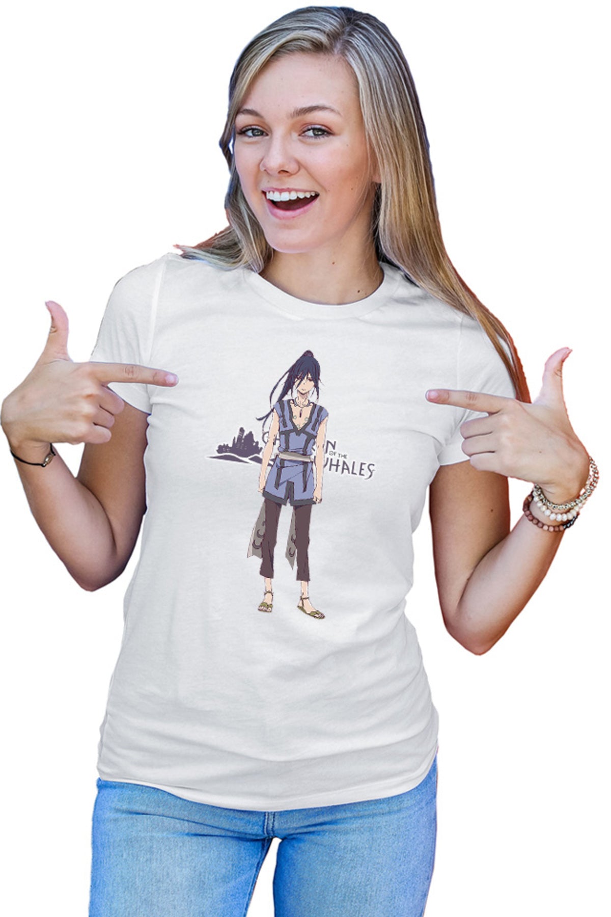 Tricou dama Children of the Whales Ouni Marked Long Hair