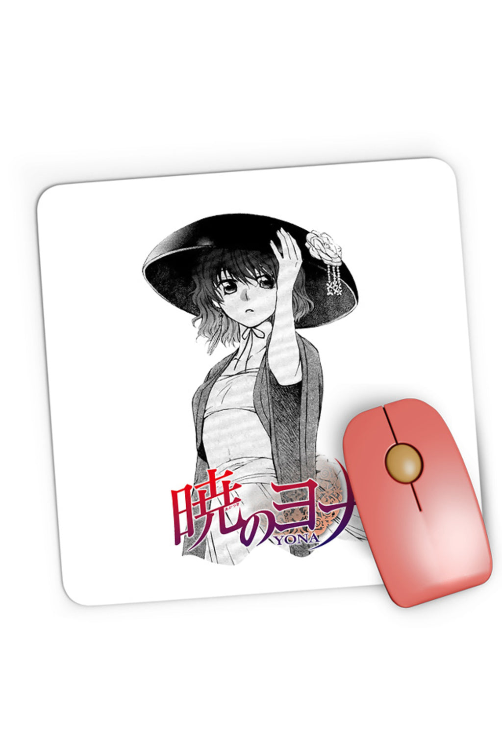 Mousepad Gaming Yona of the Dawn Manga Animeuri Hat Flower Yona, 21x19 cm