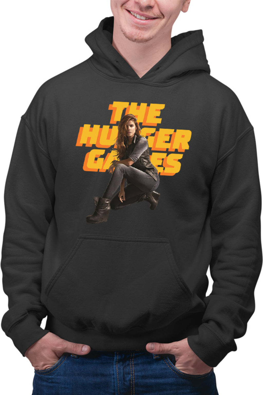 Hanorac barbati The Hunger Games Video Game Dystopian Adventure