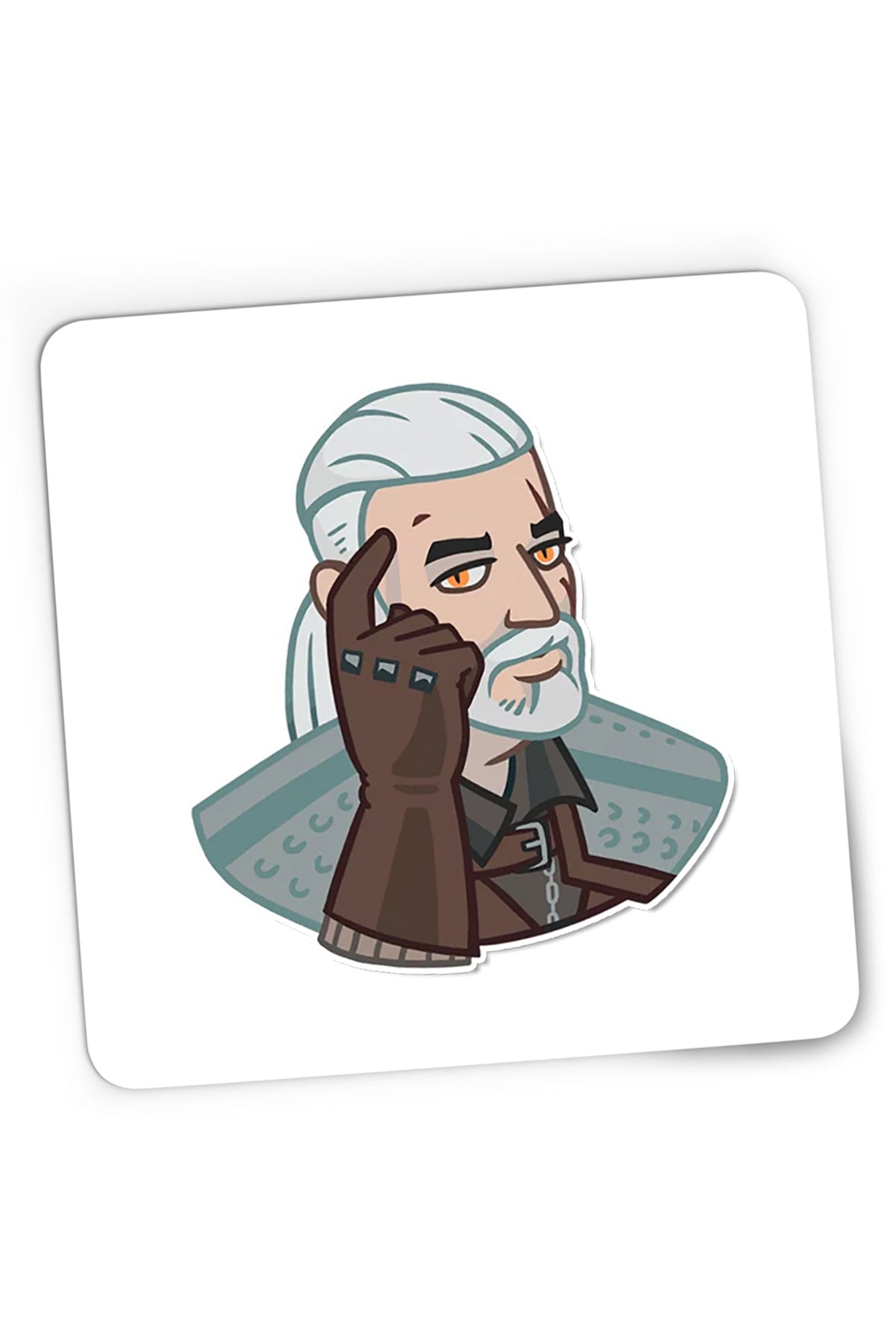 Mousepad Gaming The Witcher Geralt of Rivia Epic Games Fortnite, 21x19 cm