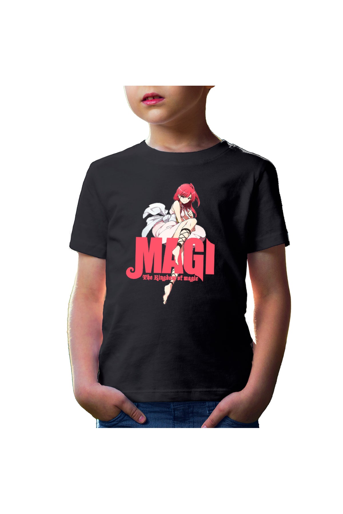 Tricou copii Magi The Labyrinth of Magic Morgiana Fight Jump