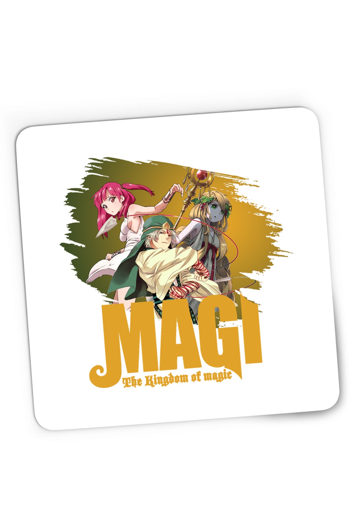 Mousepad Gaming Magi The Labyrinth of Magic Morgiana Sheherezada Jafar, 21x19 cm