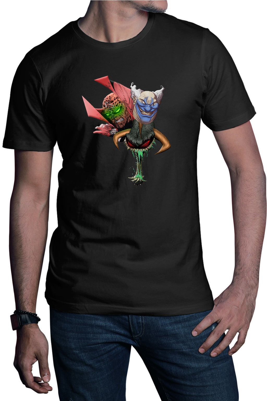 Tricou barbati Spawn Hero Disney Fat Joker