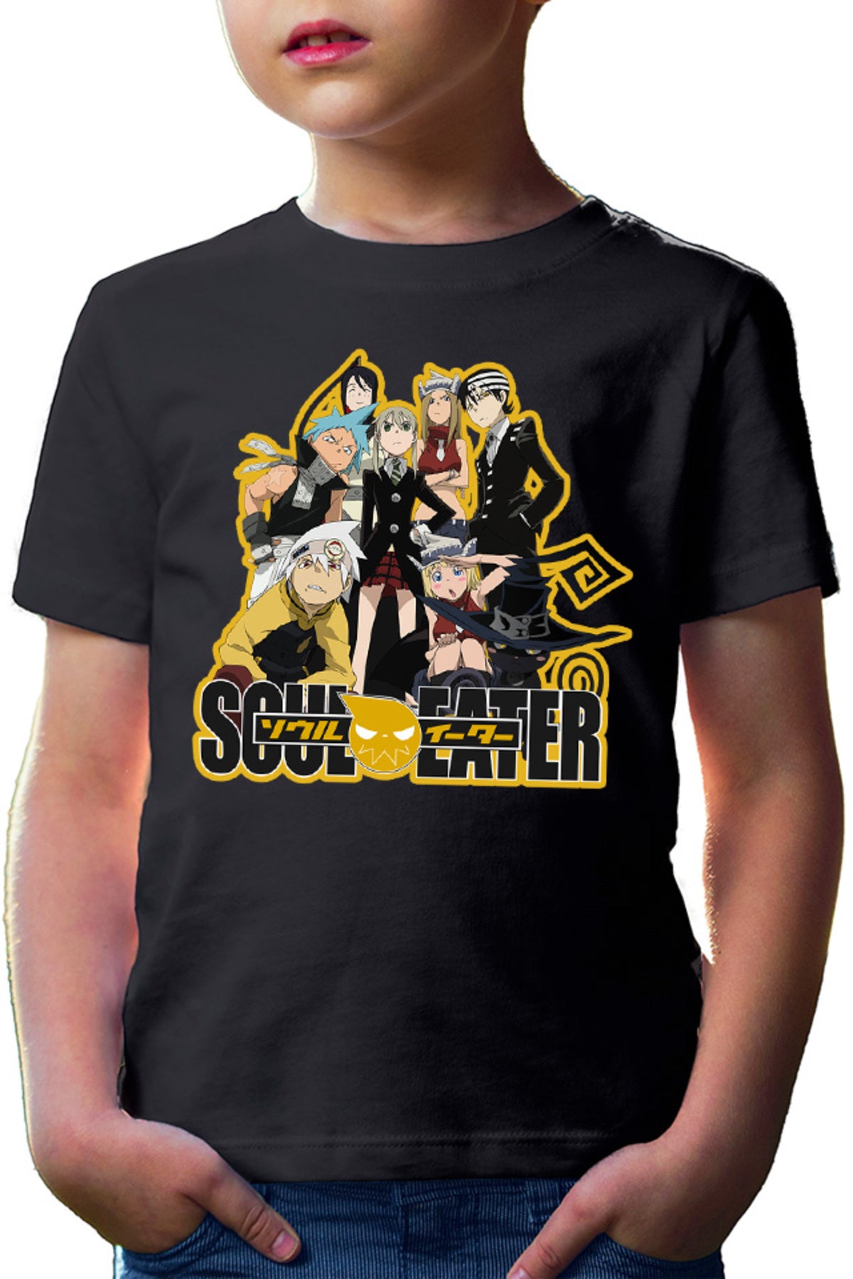 Tricou copii Soul Eater Group Photo Death God Soul