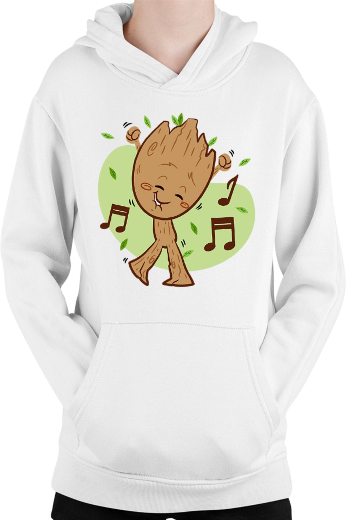 Hanorac copii Baby Groot Music Love Dance Marvel