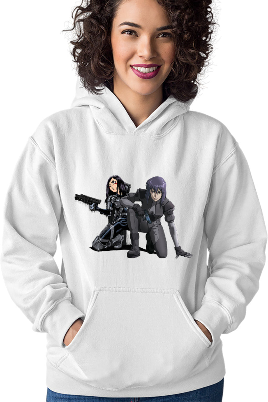 Hanorac dama Battle Angel Alita Gally Makoto Sit Otaku Cyborg