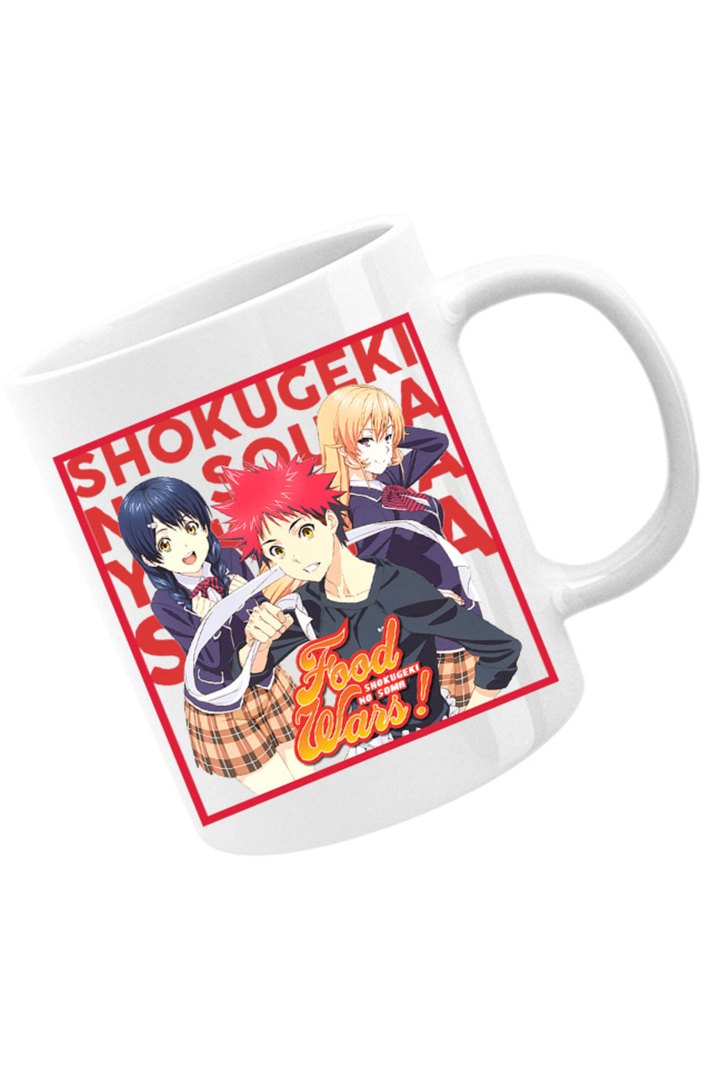 Cana Food Wars Souma Megumi Erica Trio Anime Cook, alba, 330 ml