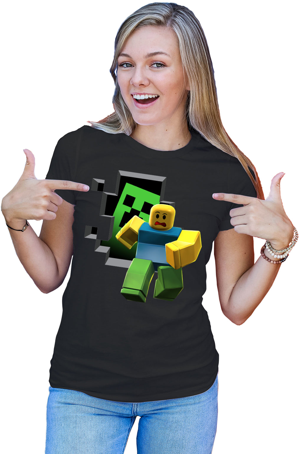 Tricou dama Roblox Minecraft Earth Aternos Mcskins