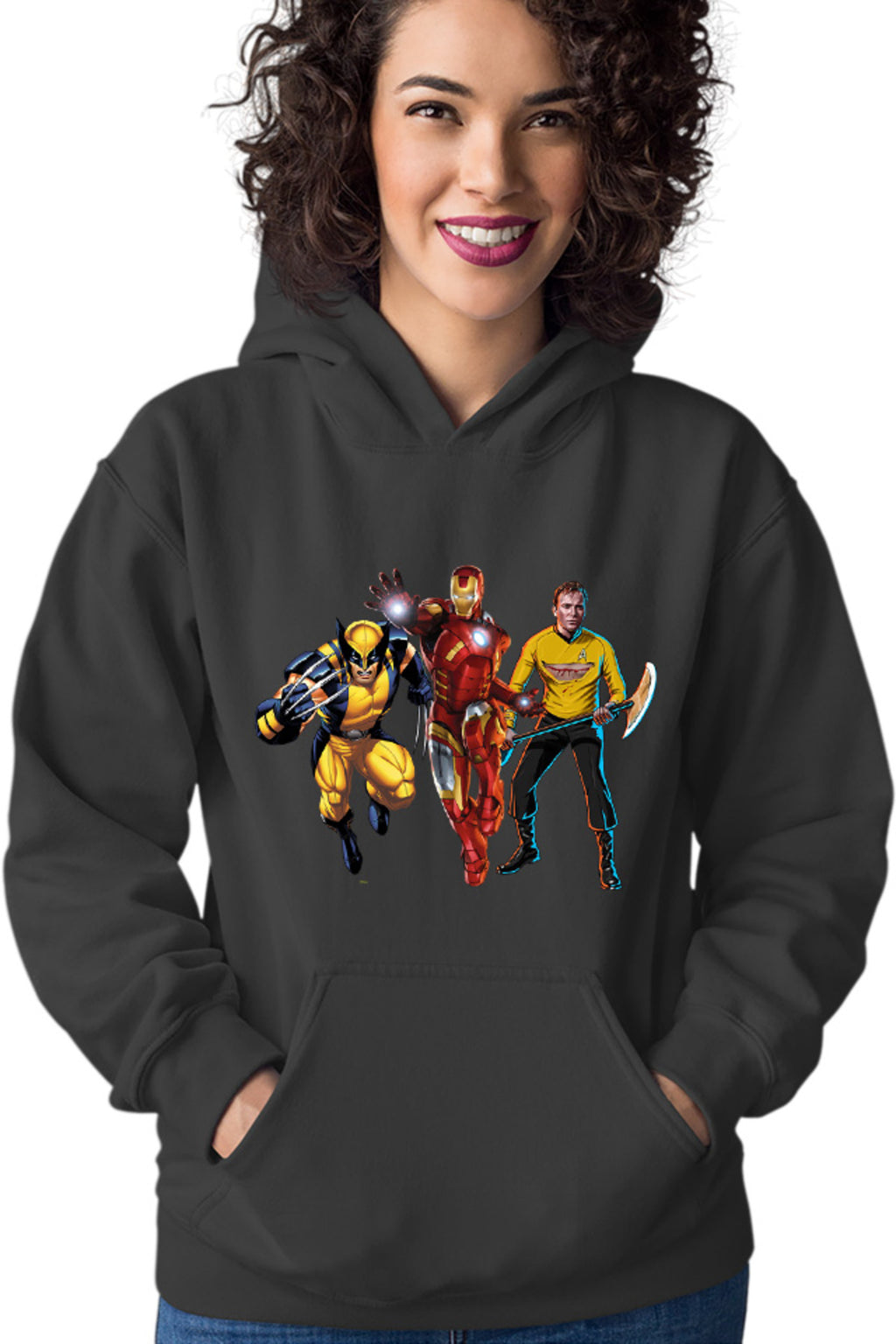 Hanorac dama Ironman Star Trek Wolverine Universe DC