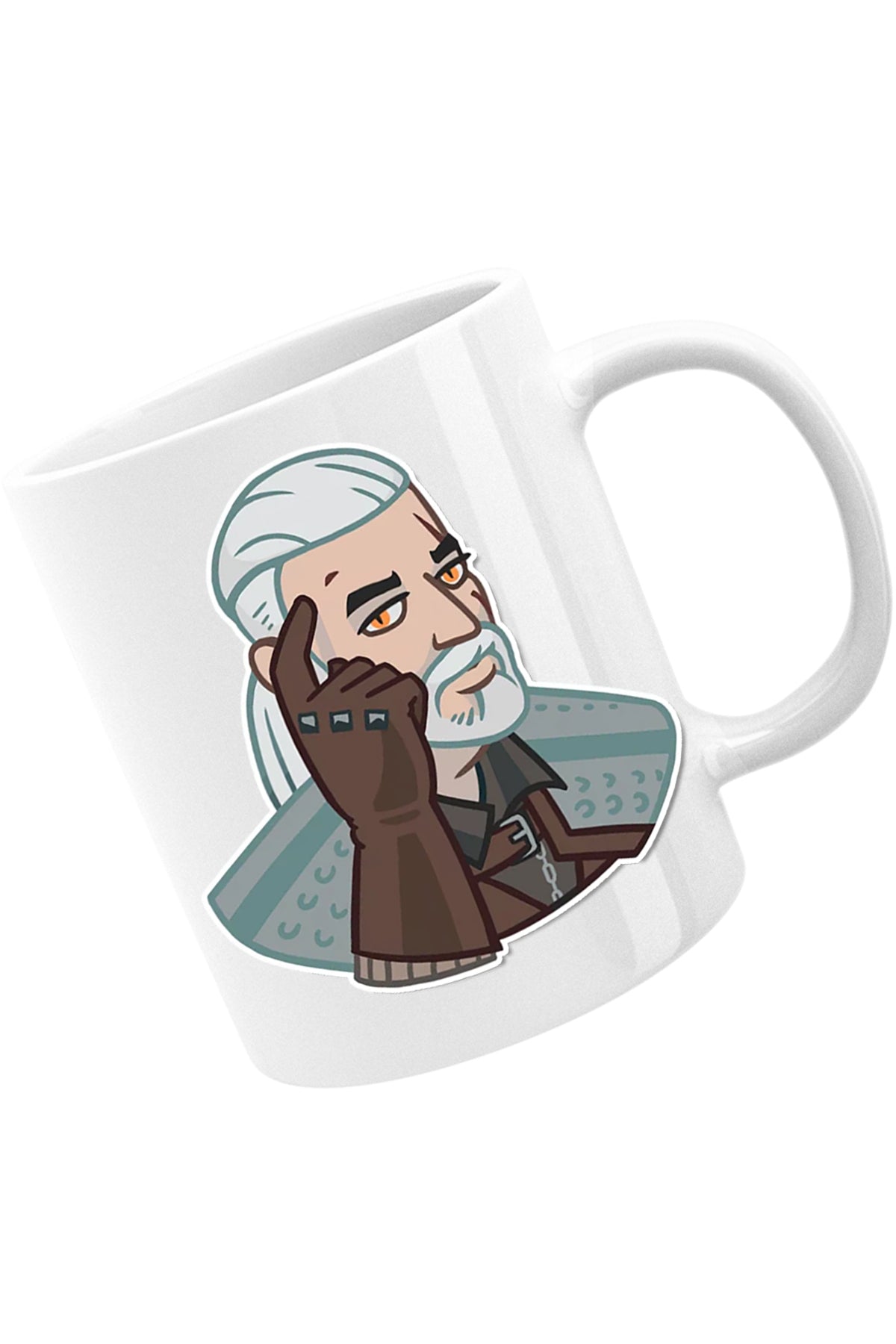 Cana The Witcher Geralt of Rivia Epic Games Fortnite, alba, 330 ml
