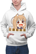 Hanorac barbati Spice And Wolf Chibi Holo Supernatural