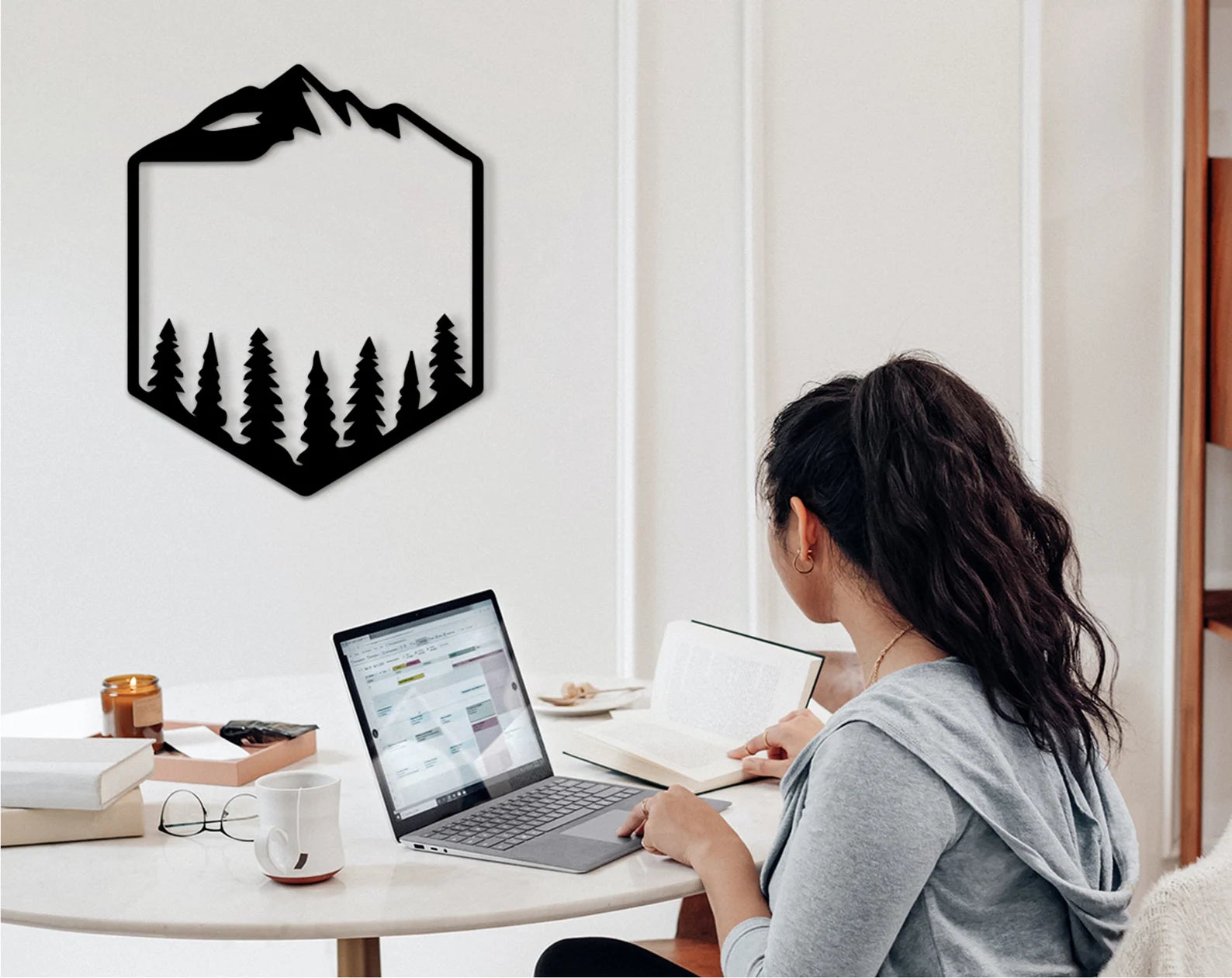 Camping Wall Art: Personalized Family Campground Sign