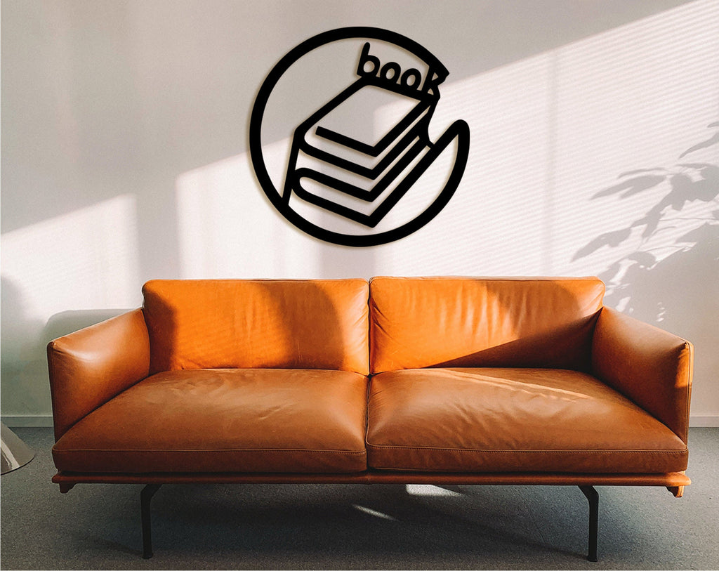 3D Book Wall Decor: Laser Cut Wood Sign