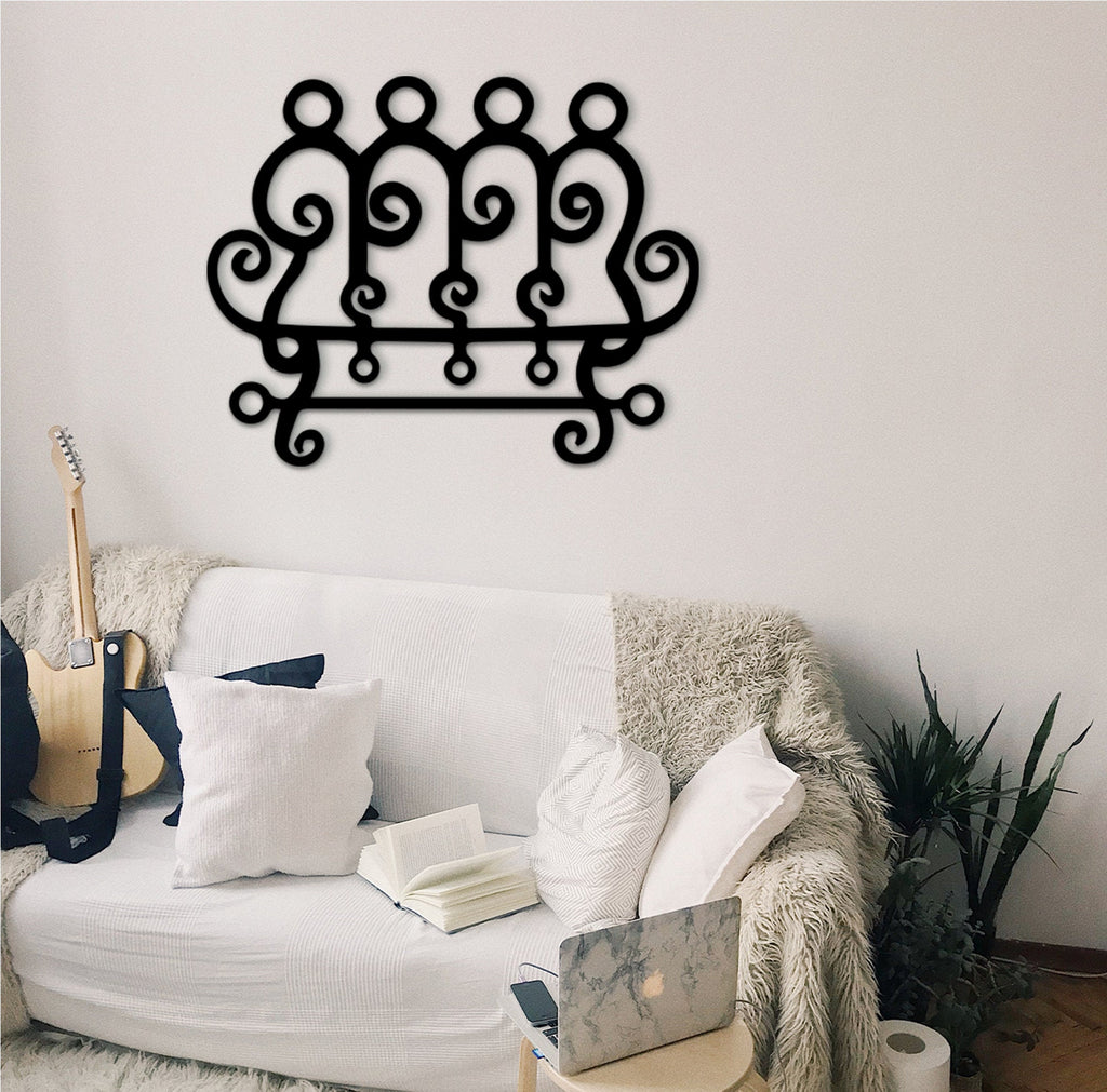 Paimon King Art: 3D Shadow Wood Wall Decor