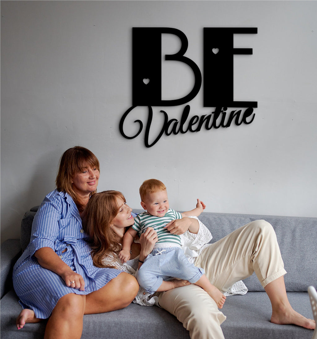 Be My Valentine Wood Wall Decor: 3D Shadow Art