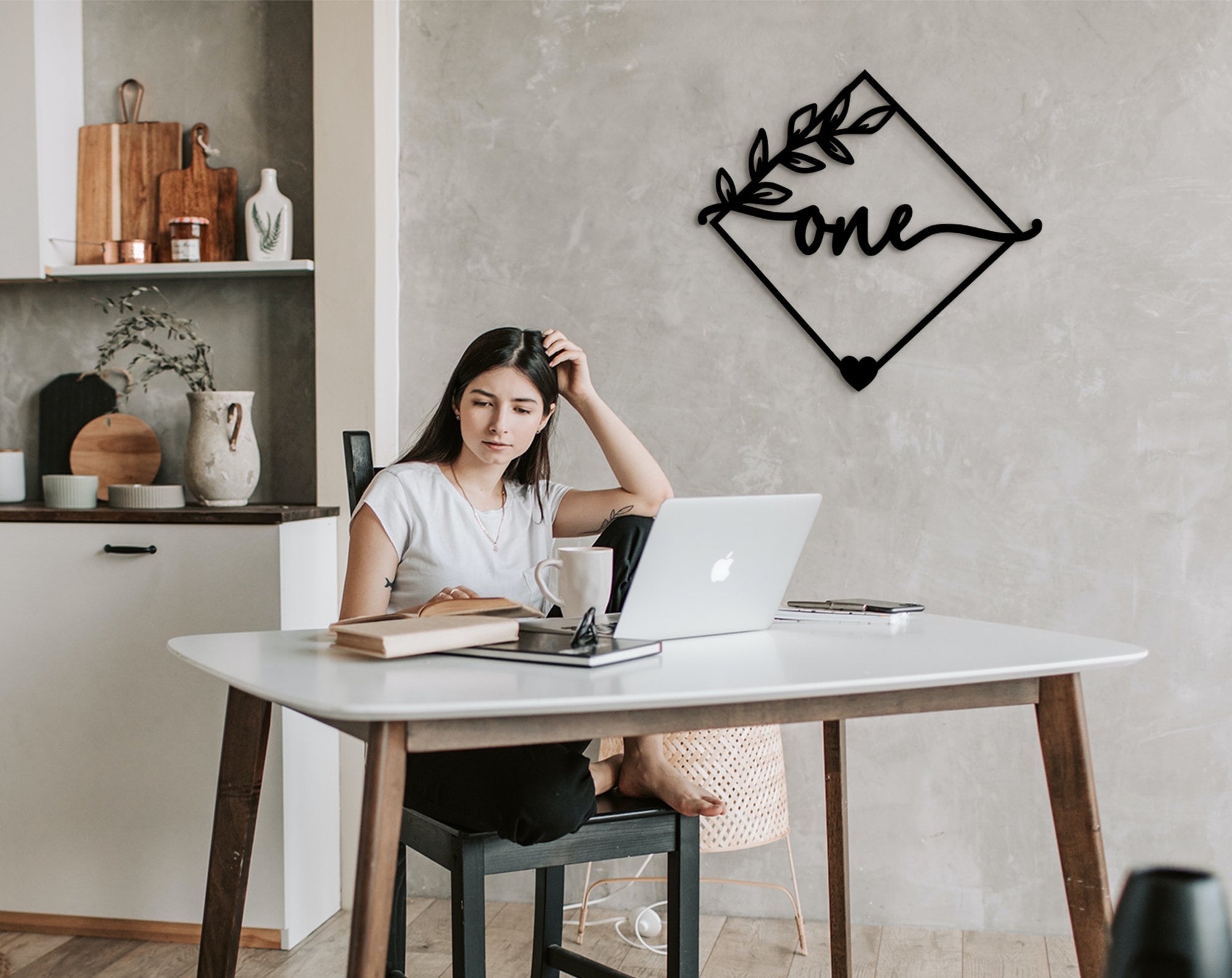 Love Sign Wall Decor: Laser Cut Wood Art
