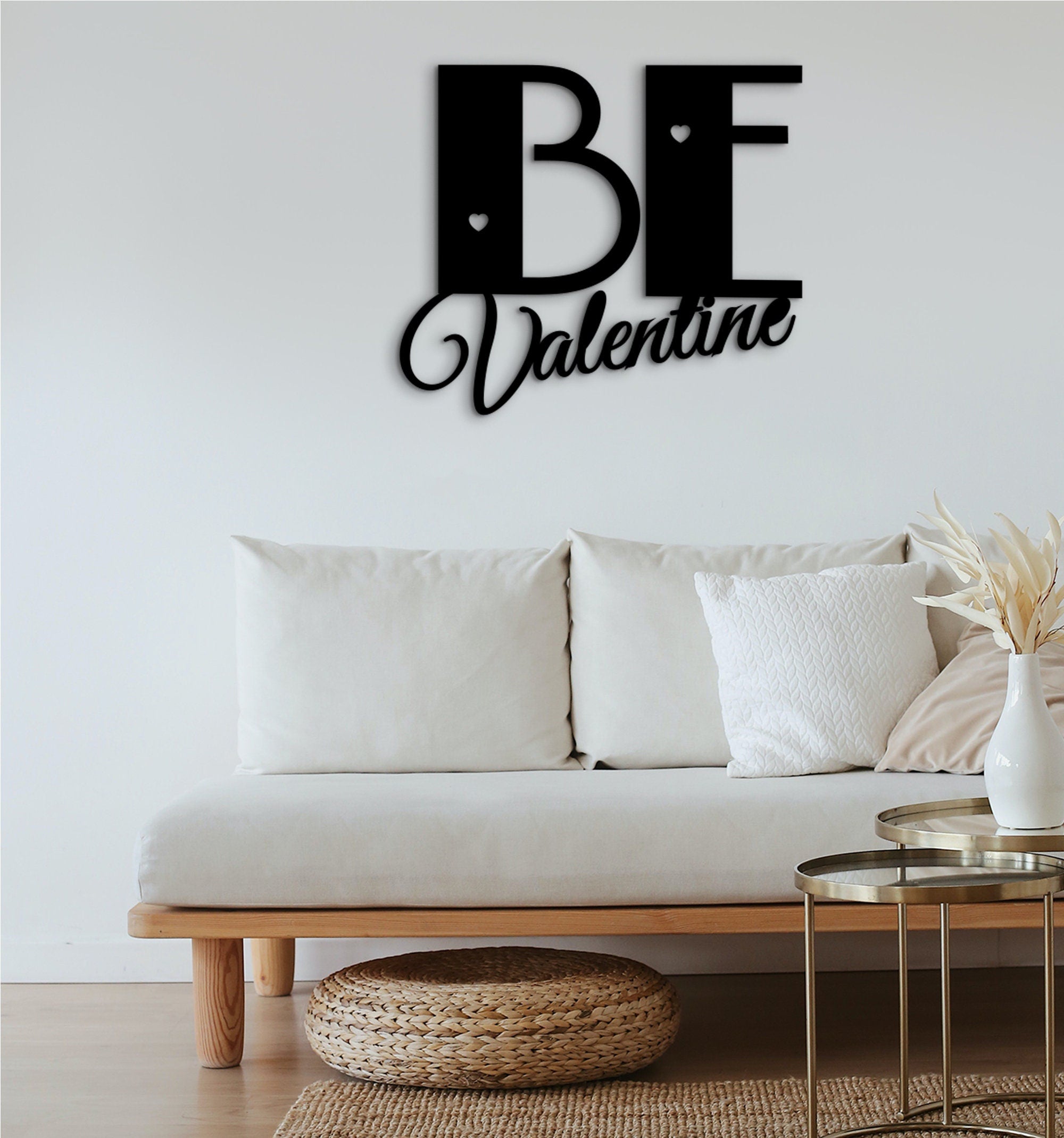 Be My Valentine Wood Wall Decor: 3D Shadow Art