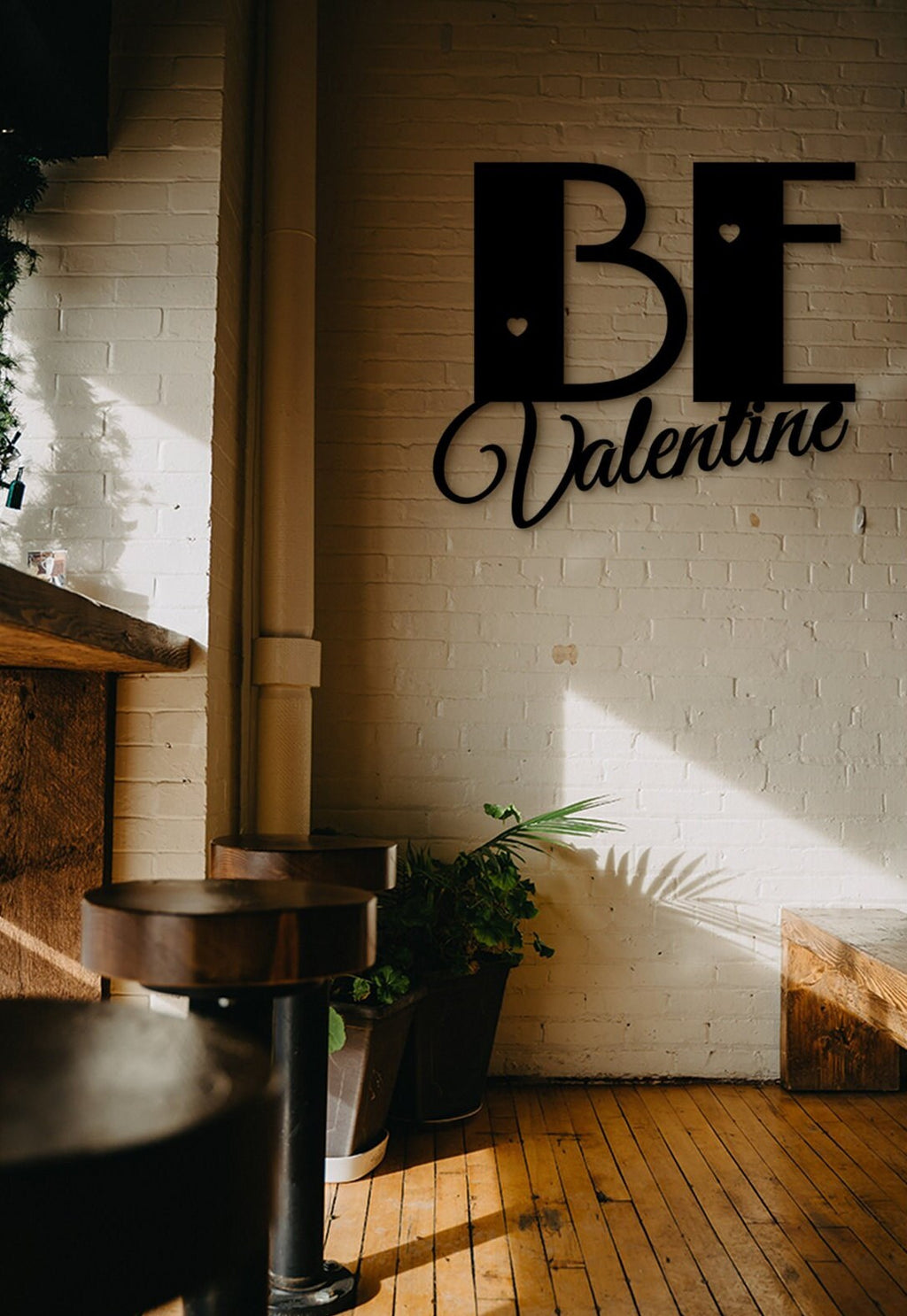 Be My Valentine Wood Wall Decor: 3D Shadow Art