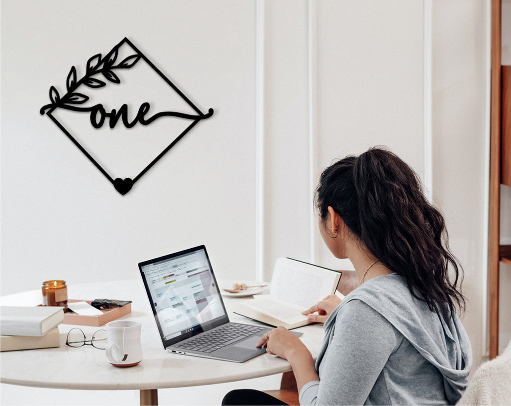 Love Sign Wall Decor: Laser Cut Wood Art