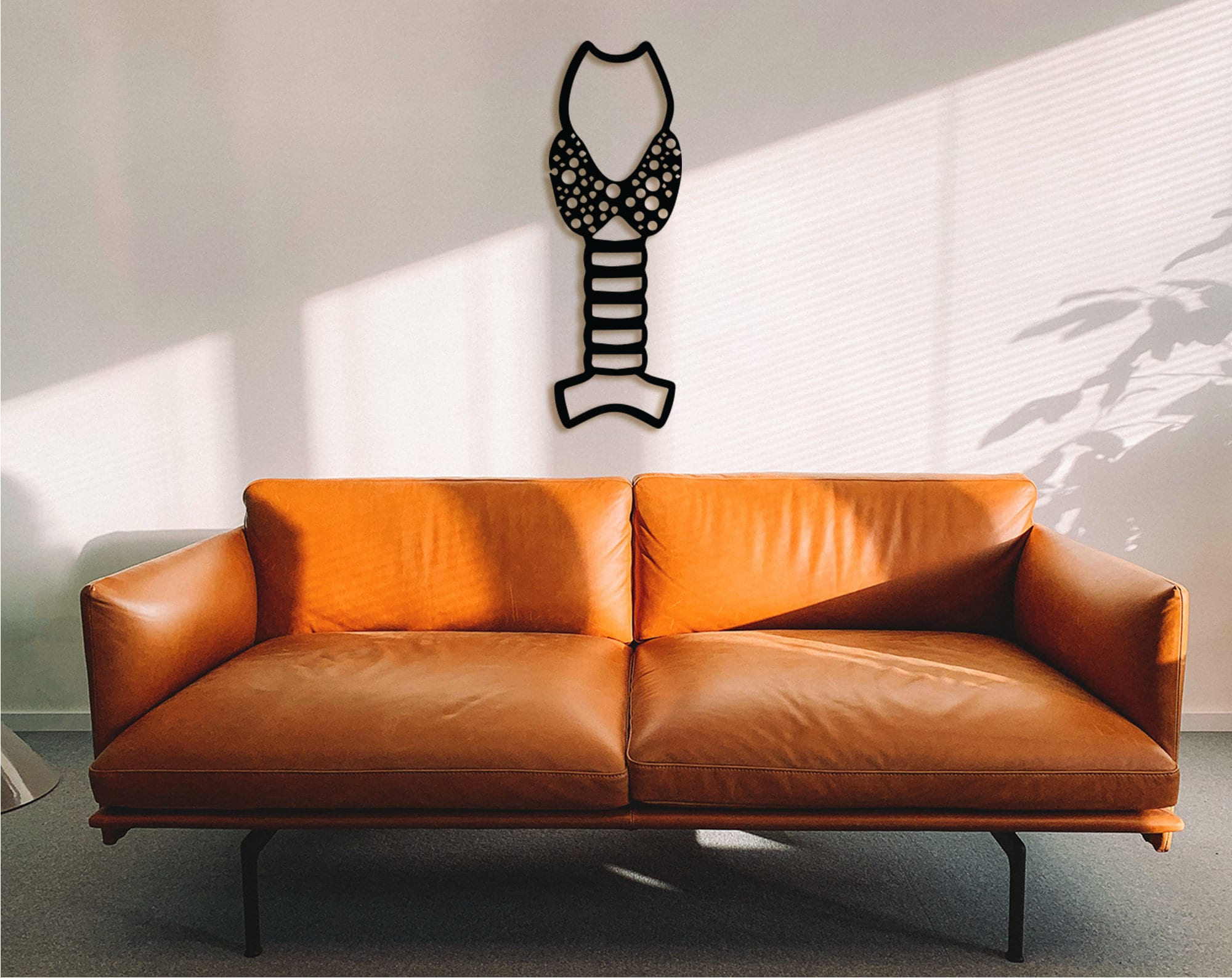 Anatomical Thyroid Wood Art: Medical Office Decor