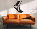 Foot Bone Wood Wall Art: 3D Shadow Decor