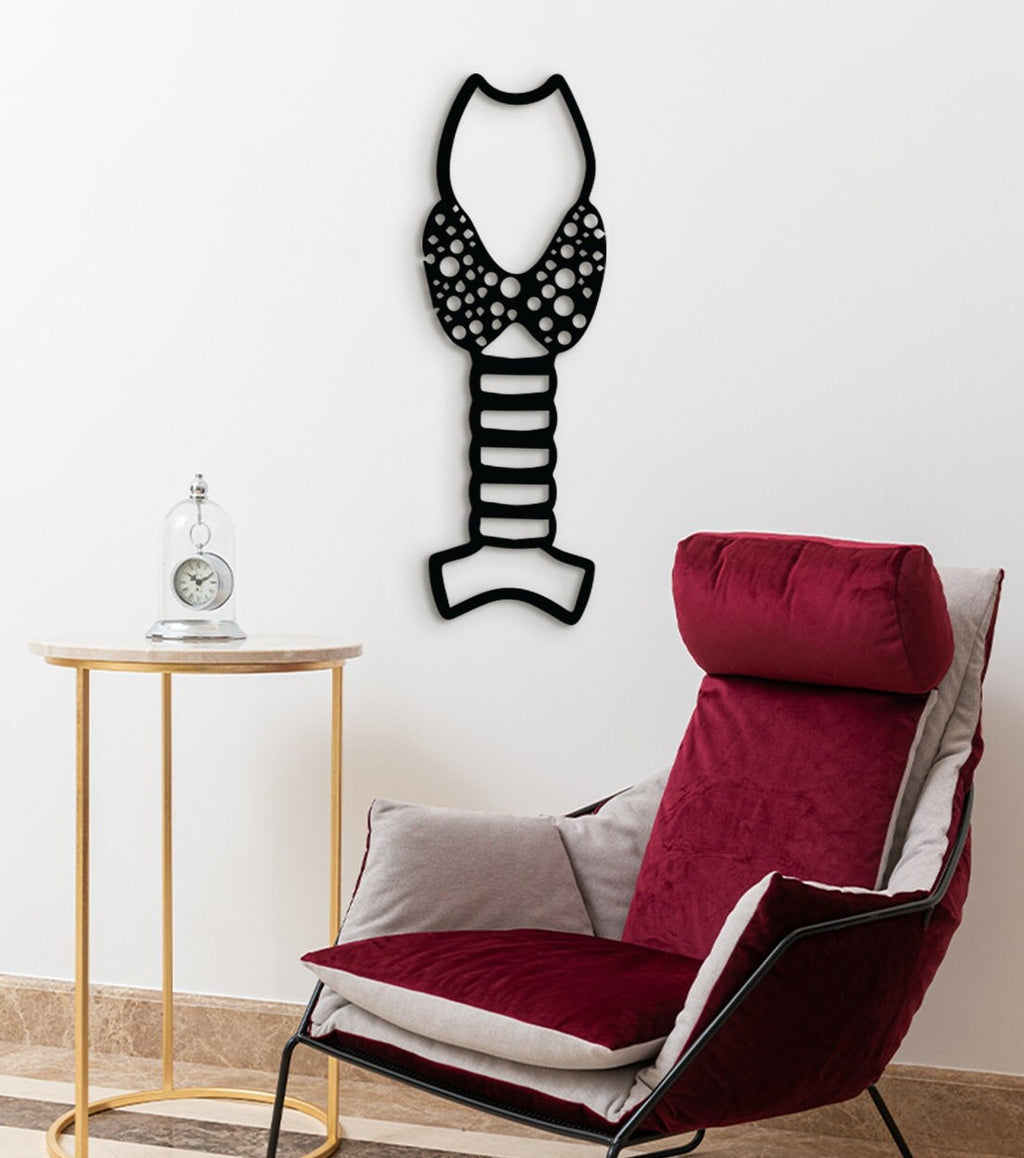 Anatomical Thyroid Wood Art: Medical Office Decor