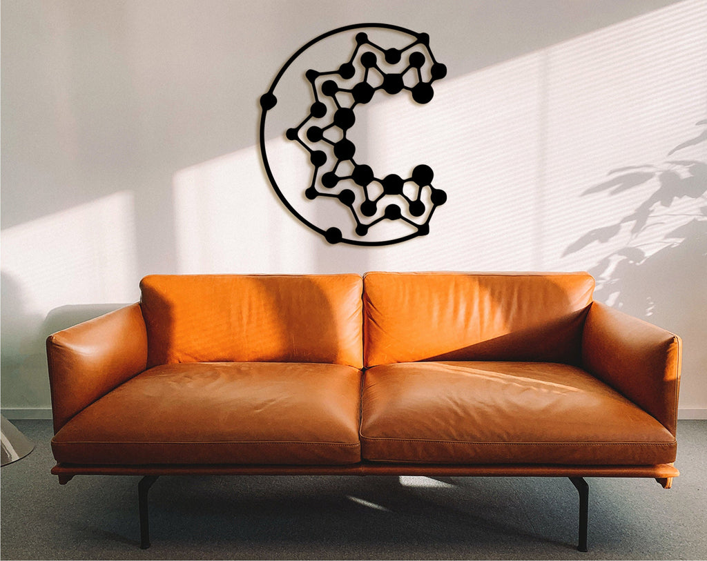 3D Moon Phases Wall Art: Laser Cut Lunar Decor