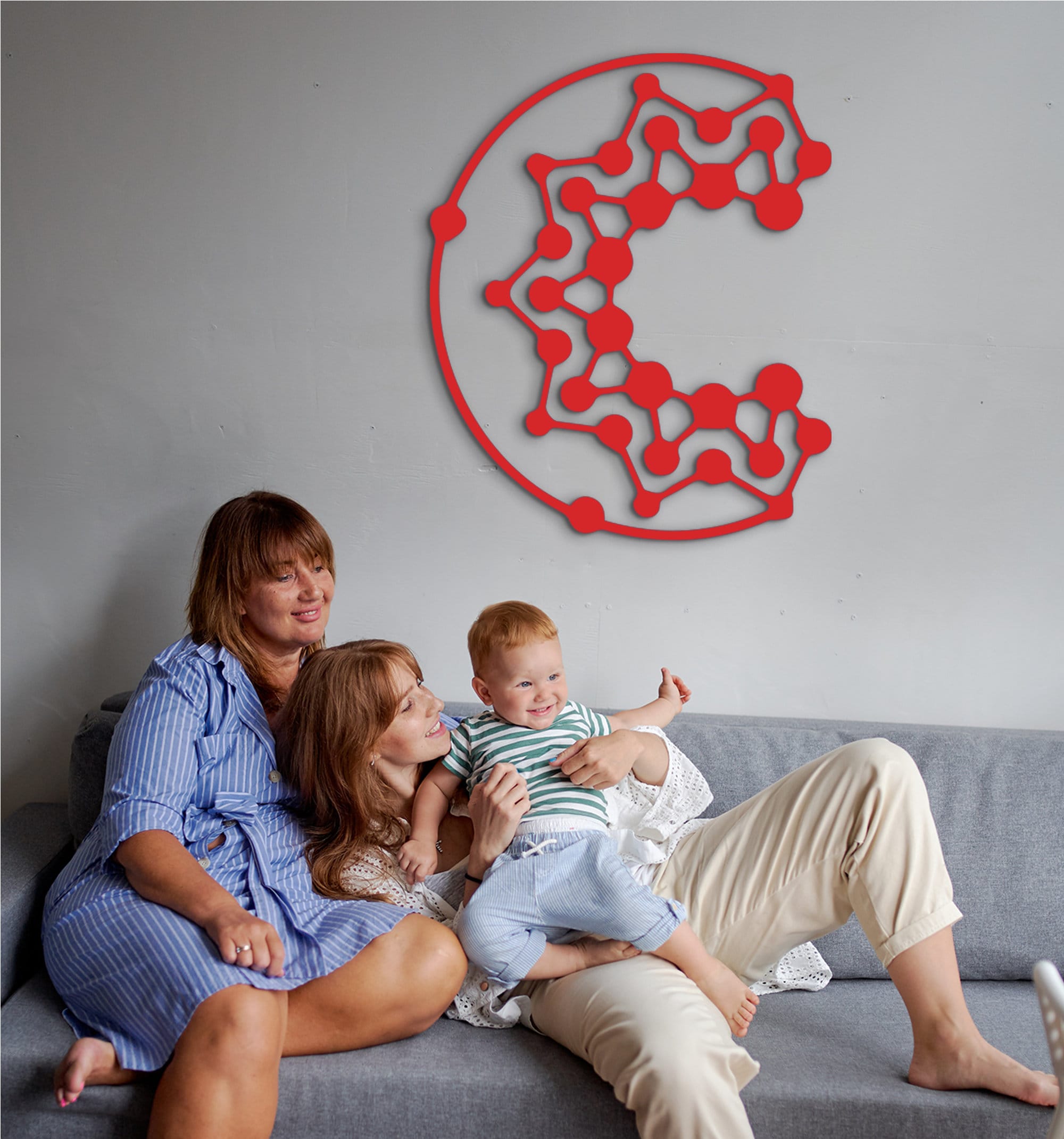 3D Moon Phases Wall Art: Laser Cut Lunar Decor