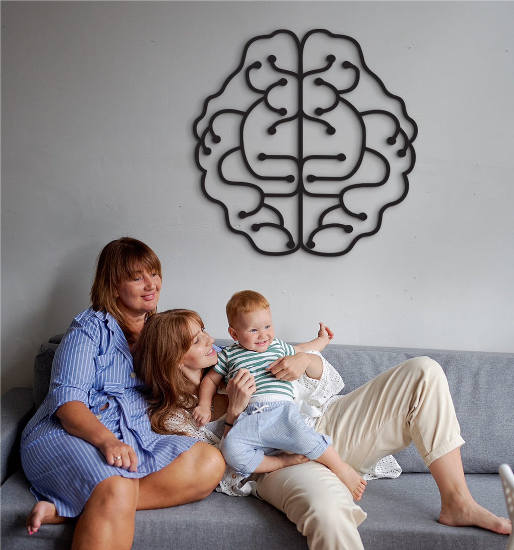 3D Brain Wall Art: Neurology Decor, Neuro Nurse Gift