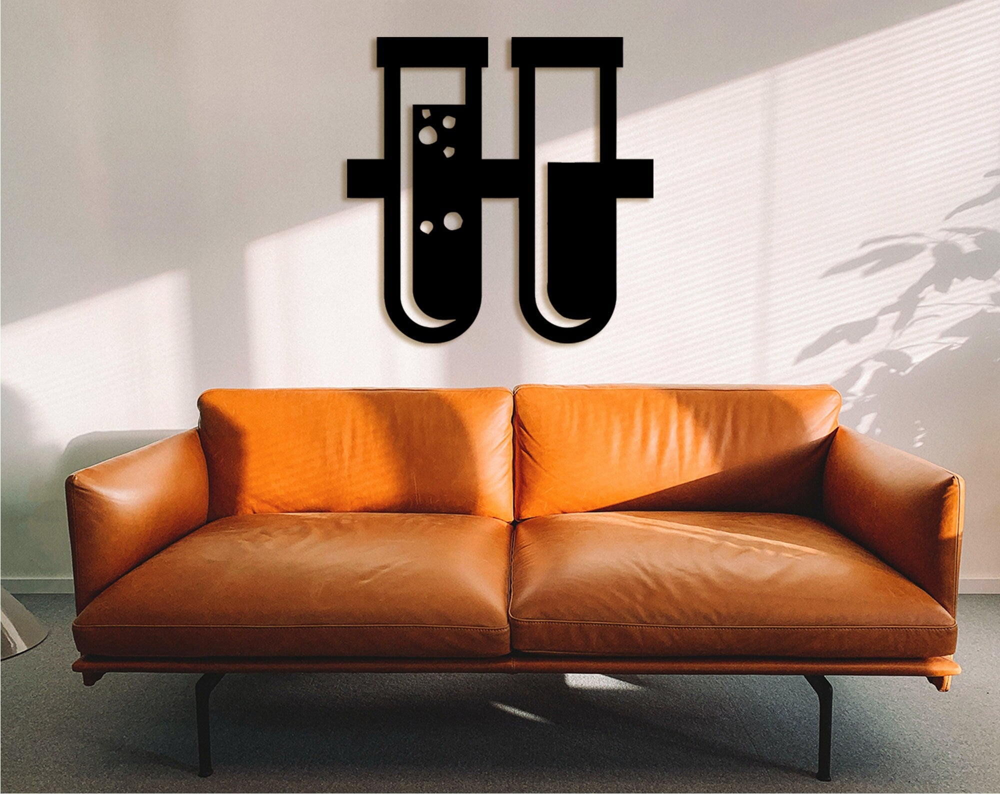 Test Tube Wall Art: Medical Lab Decor, Student Gift
