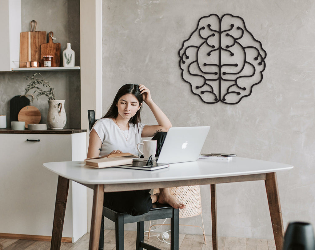3D Brain Wall Art: Neurology Decor, Neuro Nurse Gift