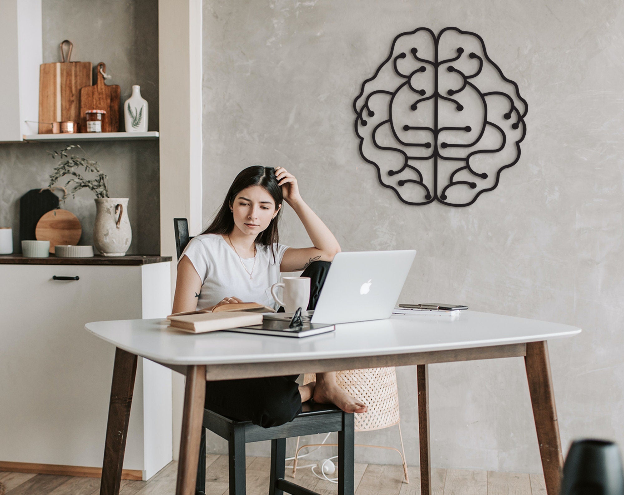3D Brain Wall Art: Neurology Decor, Neuro Nurse Gift