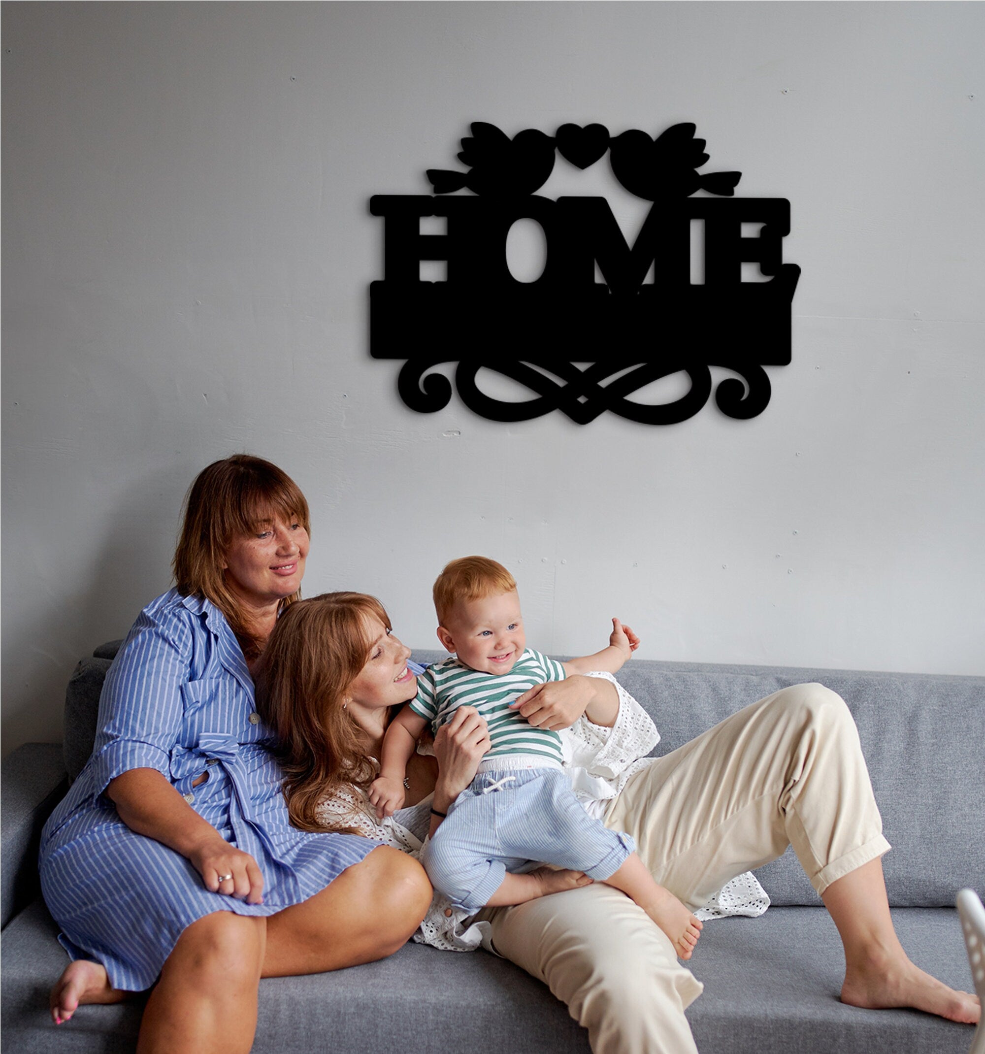3D Home Decor Wall Art: Laser Cut Wood Sign