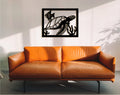 Turtle Wood Wall Art: 3D Shadow Effect Home Decor
