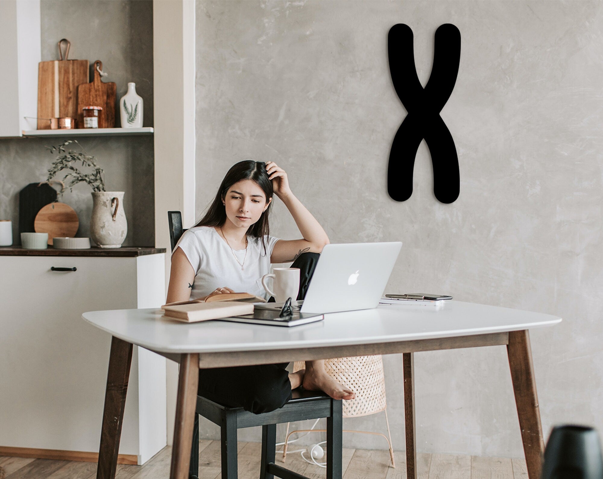 3D Chromosome Wall Art: Science Decor, Microbiology Gift