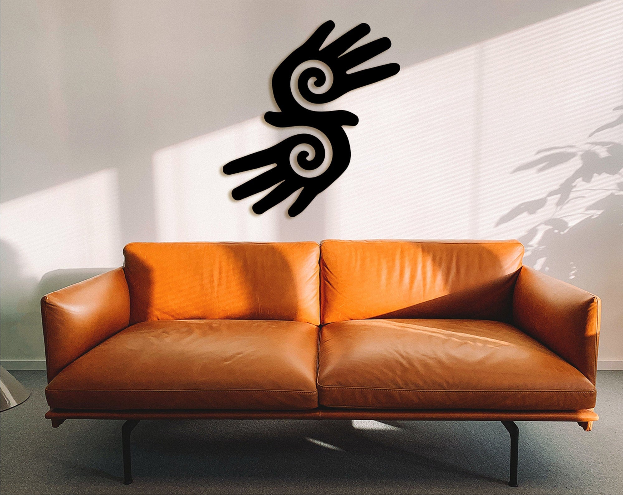 Hopi Hand Wood Wall Art: Native American Decor