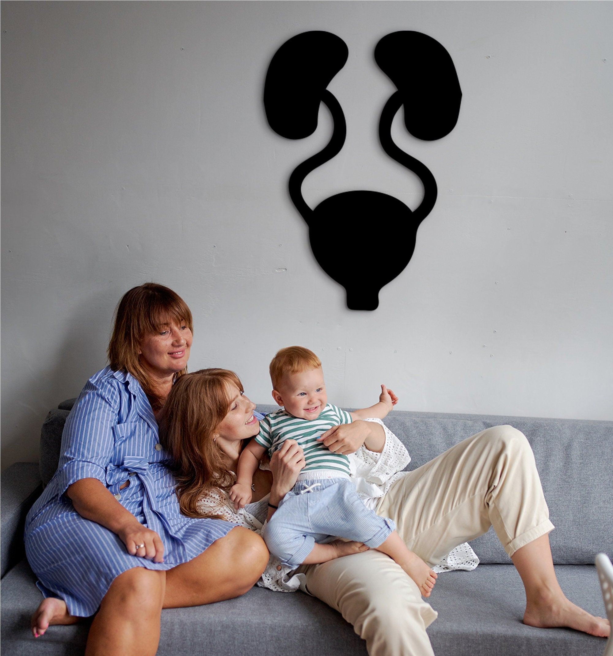 Urologist Gift: 3D Shadow Wood Wall Art - Medical Decor