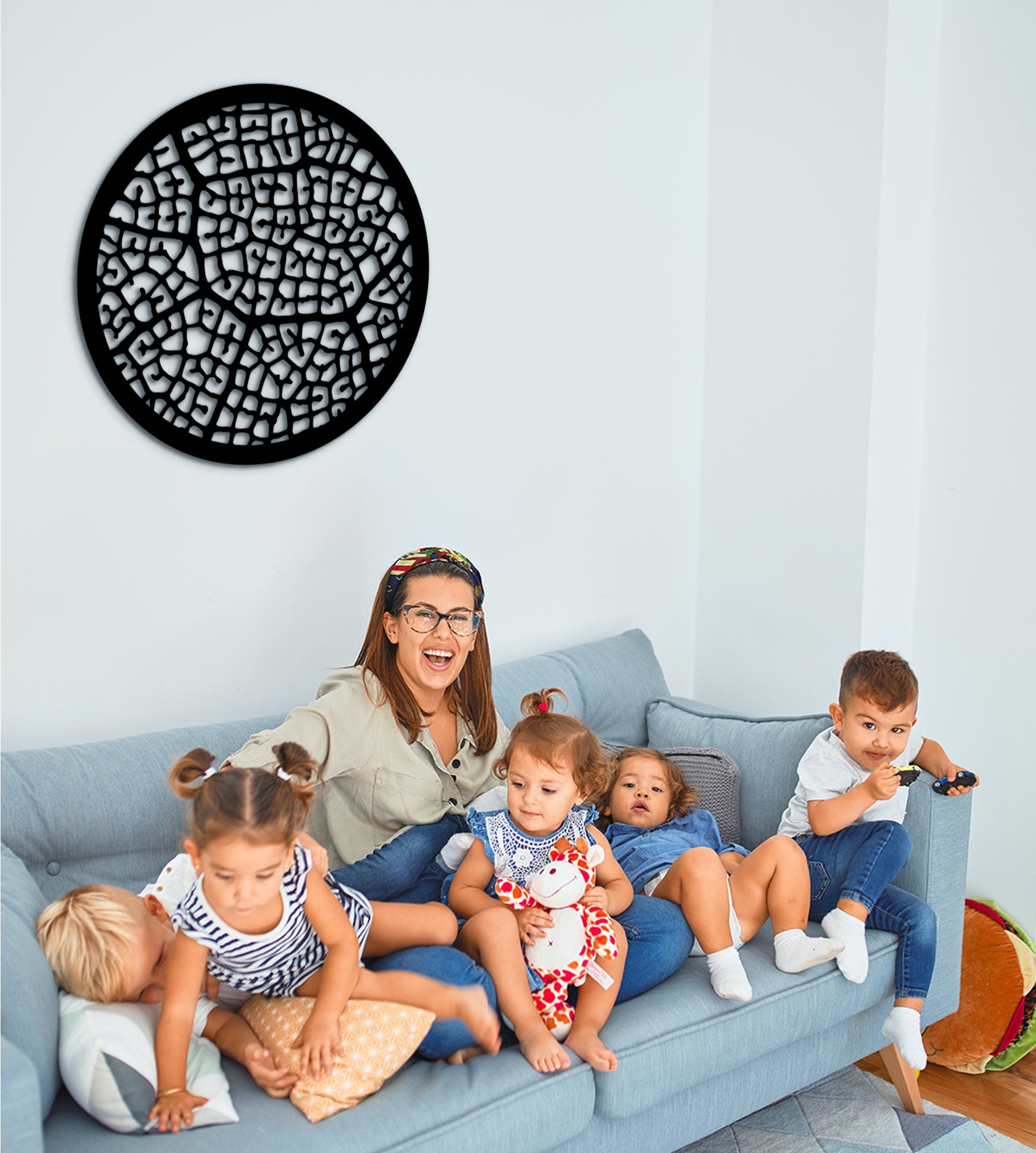 3D Shadow Wood Wall Art: Modern Home Decor