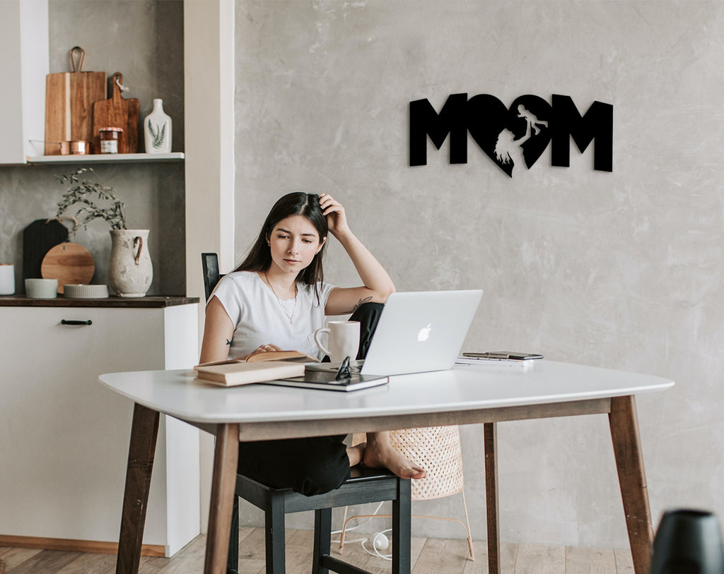 3D Shadow Mom Wall Decor, Gift for Mom