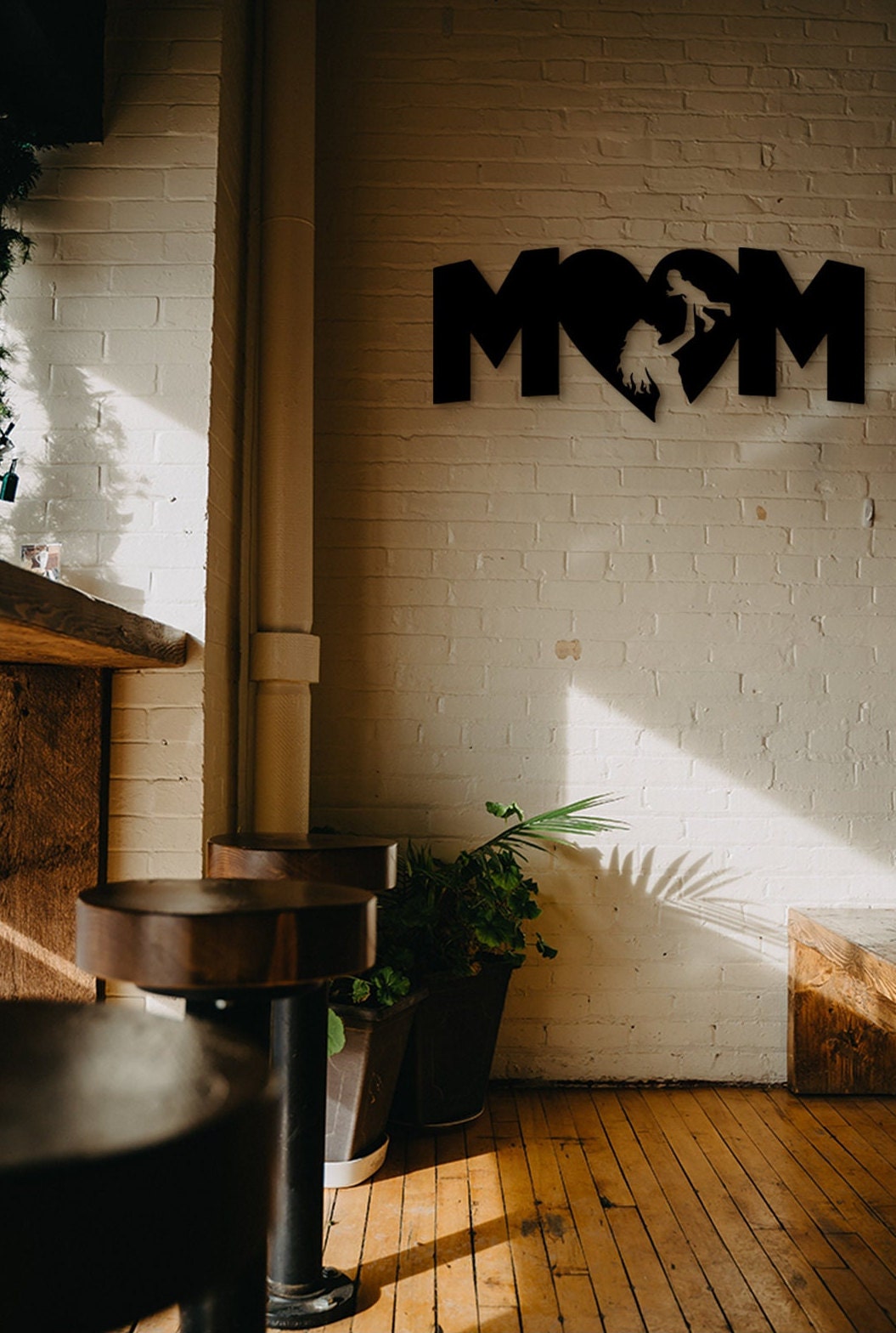3D Shadow Mom Wall Decor, Gift for Mom