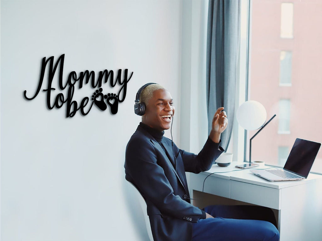 Mommy To Be Wood Wall Decor: Baby Room Gift