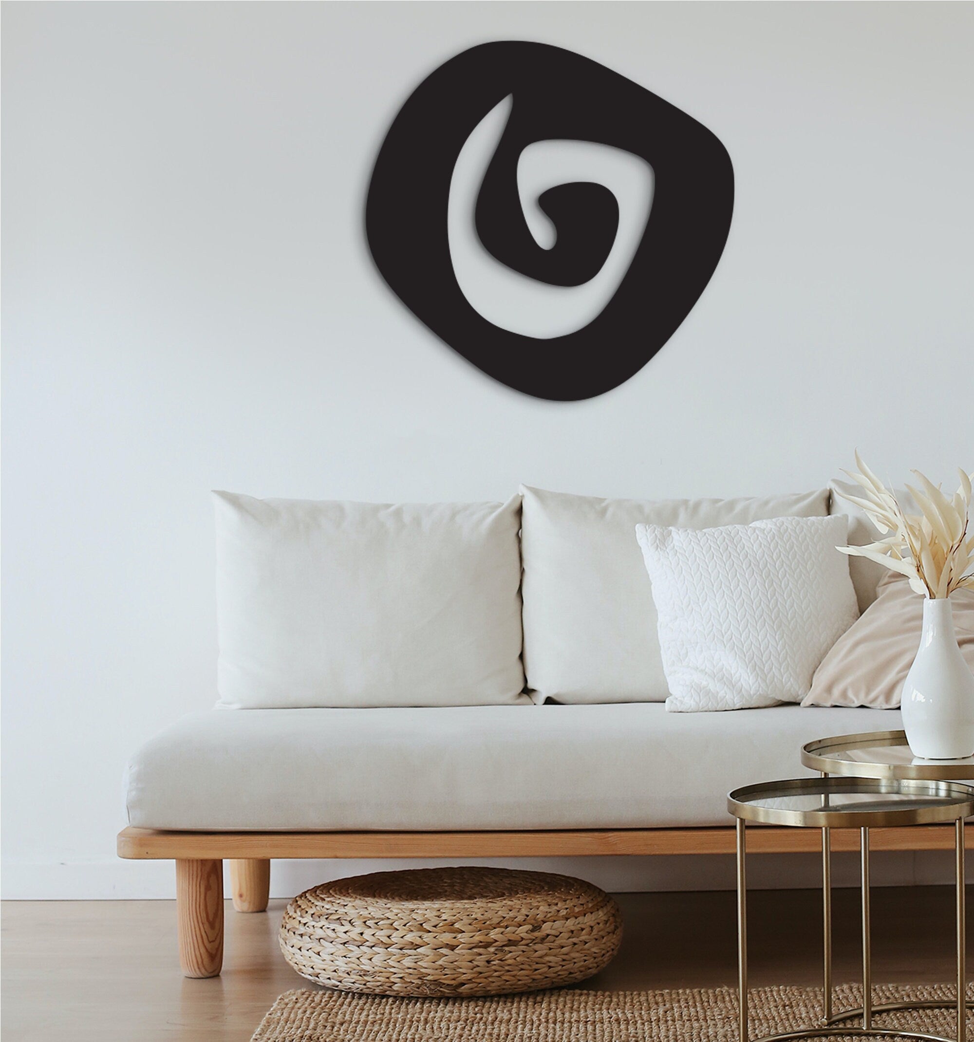 Kokopelli Symbol Wood Wall Art: 3D Shadow Decor