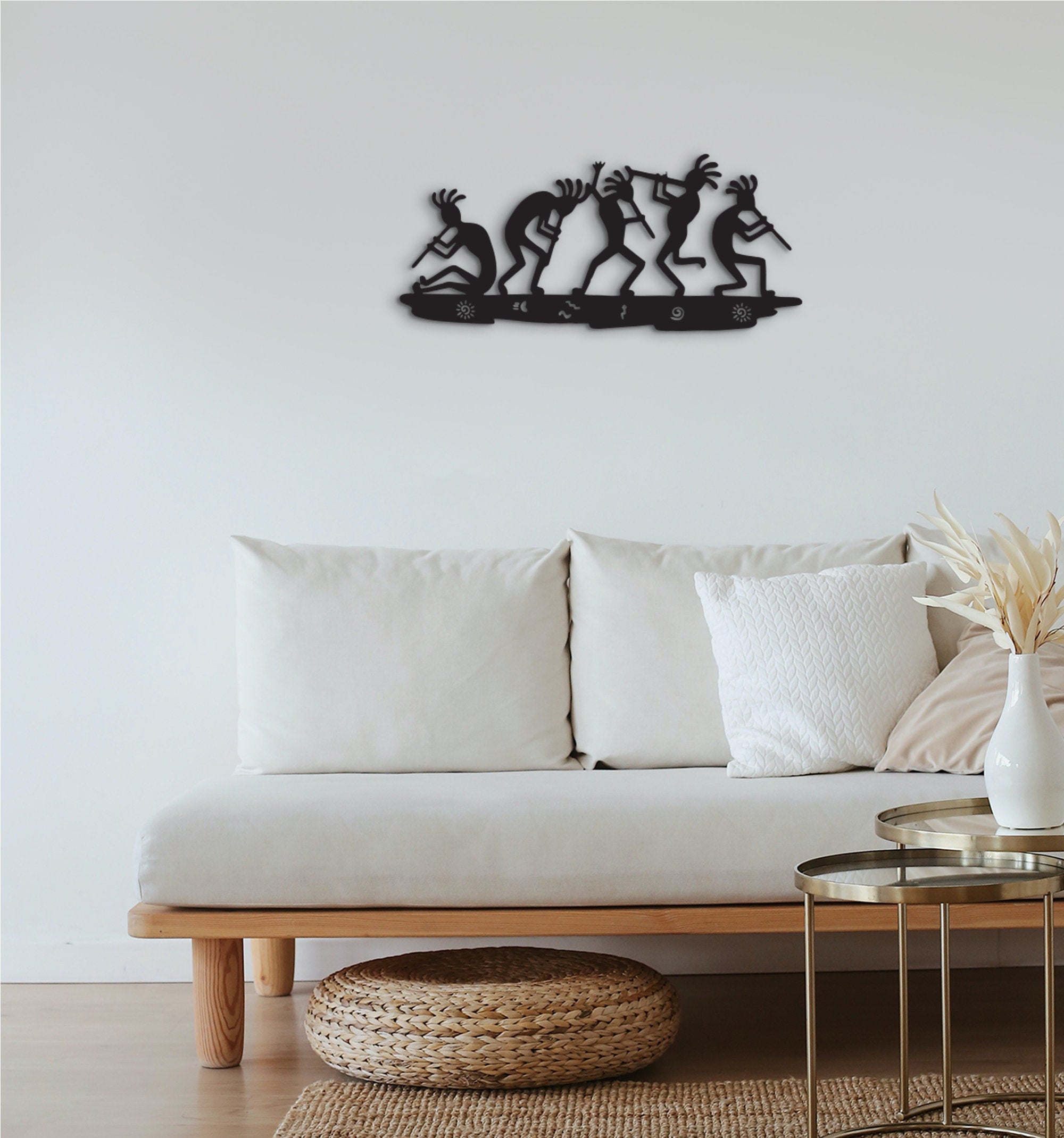 Kokopelli Decor Wall Art: Laser Cut Wood Sign