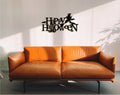 Happy Halloween Wood Sign: Spooky Wall Decor
