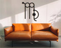 Virgo Constellation Wood Wall Art: Geometric Zodiac Sign Decor
